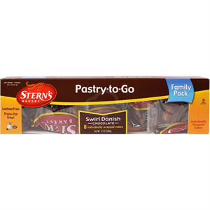 Stern's Pastry To Go Chocolate Danish, 8 Pk