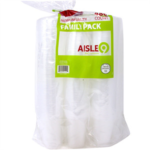 Aisle 9 Plastic Cups, 7 Oz, 480 ct