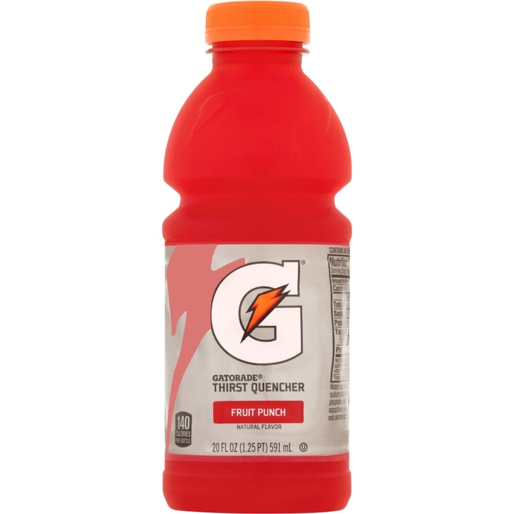 Gatorade Fruit Punch, 20 Oz