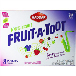 Haddar Fruit-A-Toot Berry, 4 Oz