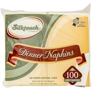 Silktouch Dinner Napkins, 100 Ct