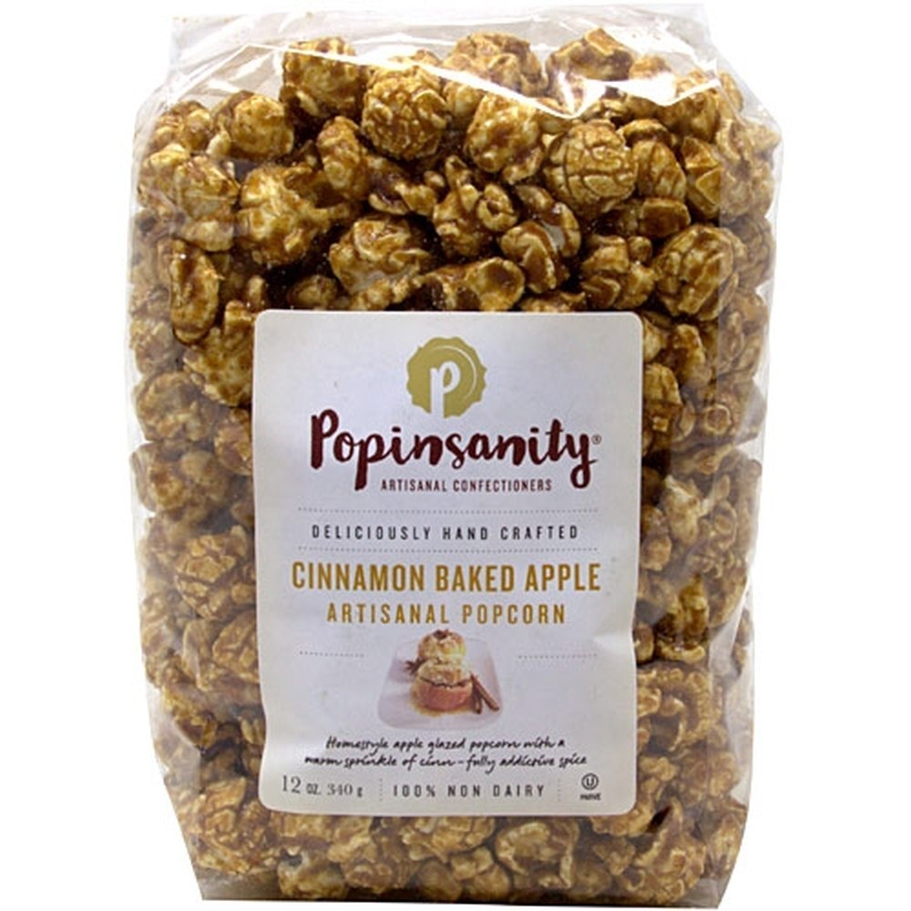 Cinnamon Baked Apple Popcorn
