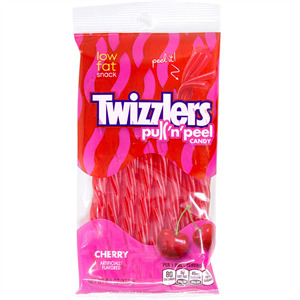 Twizzlers Cherry Pull & Peel, 6.1 Oz