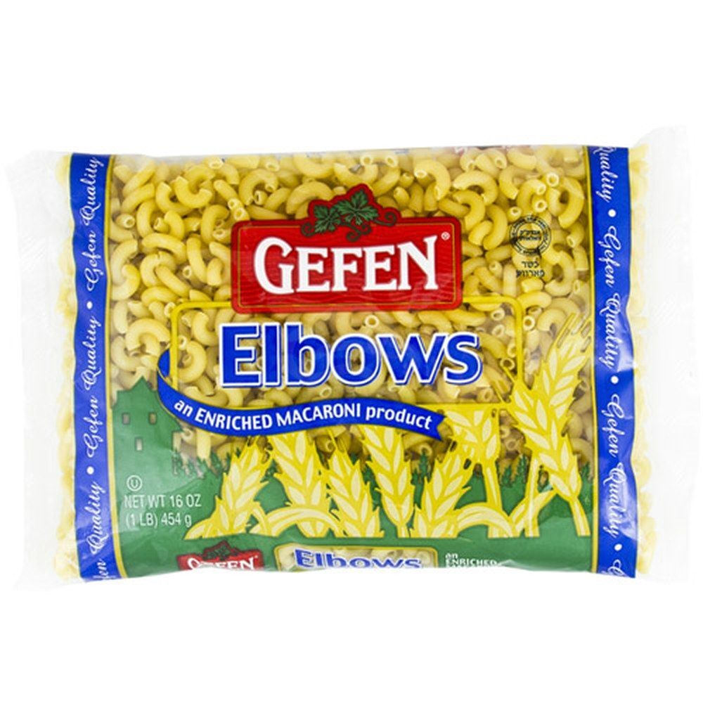 Gefen Elbow Macaroni, 16 Oz
