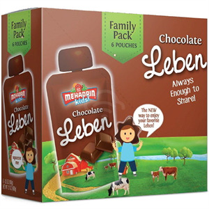Mehadrin Chocolate Leben Pouches, 6 Pk 21 Oz