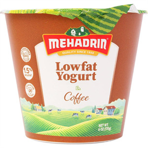 Mehadrin Yogurt Coffee, 7 Oz