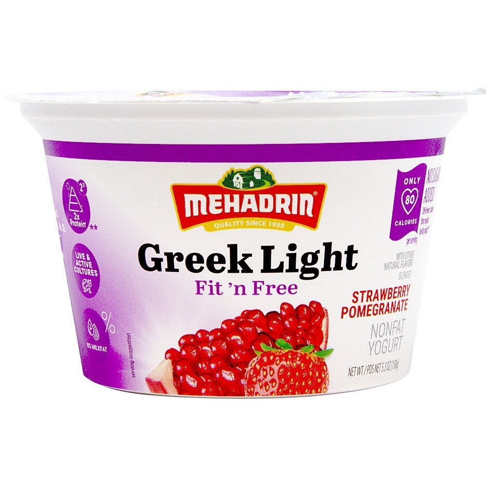 Yogurt Greek Lite Pom Strawberry, 5.3 Oz | Aisle 9 Market