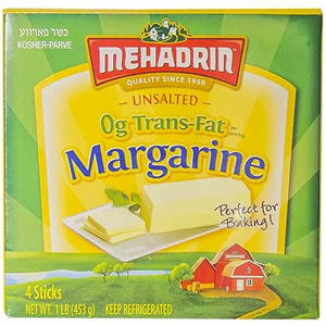 Mehadrin Margarine No Trans Fat, 16 Oz