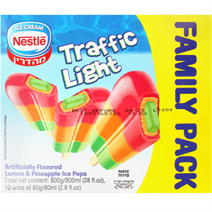 Nestle Traffic Light Ice Pops, 10 Pk 27 Oz