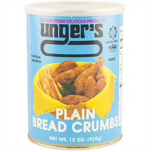 Unger's Plain Bread Crumbs, 15 Oz