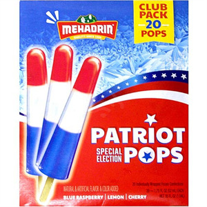 Mehadrin Patriot Pops Club Pack, 20 Ct