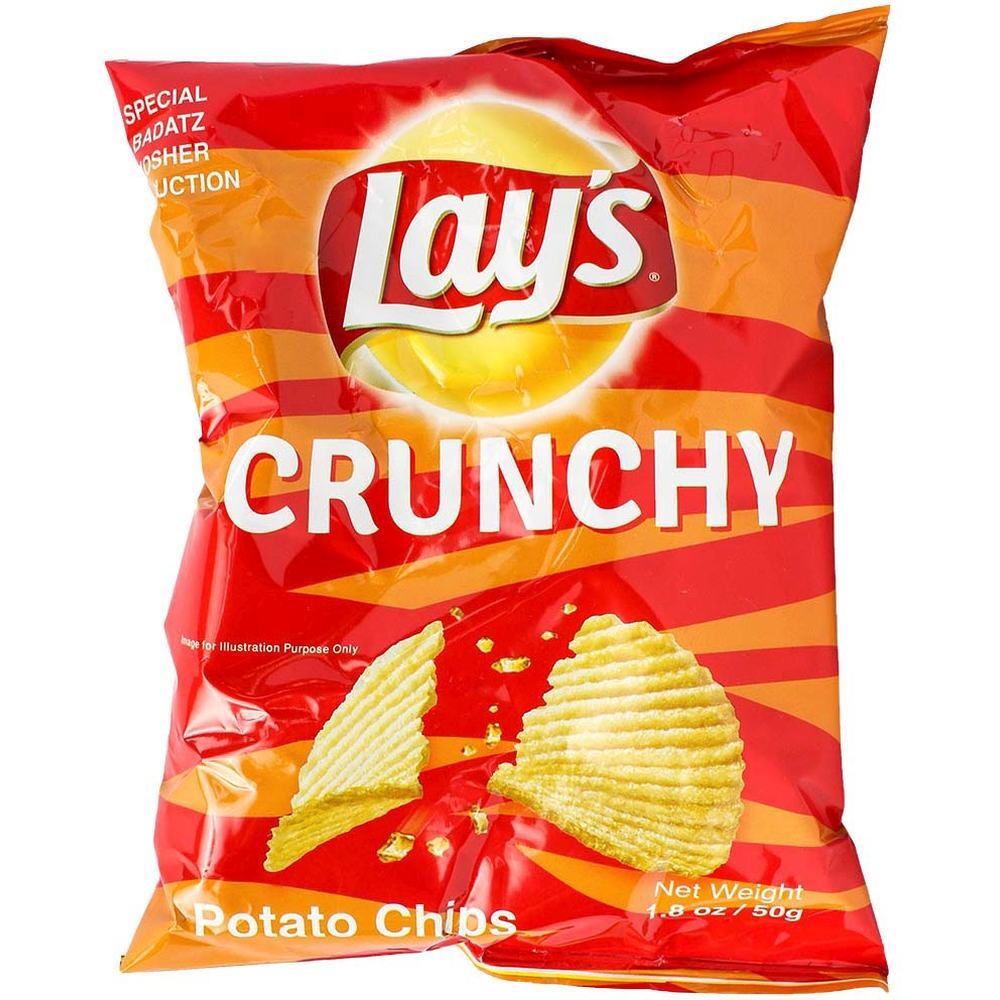 Lays Crunchy Potato Chip, 1.8 Oz