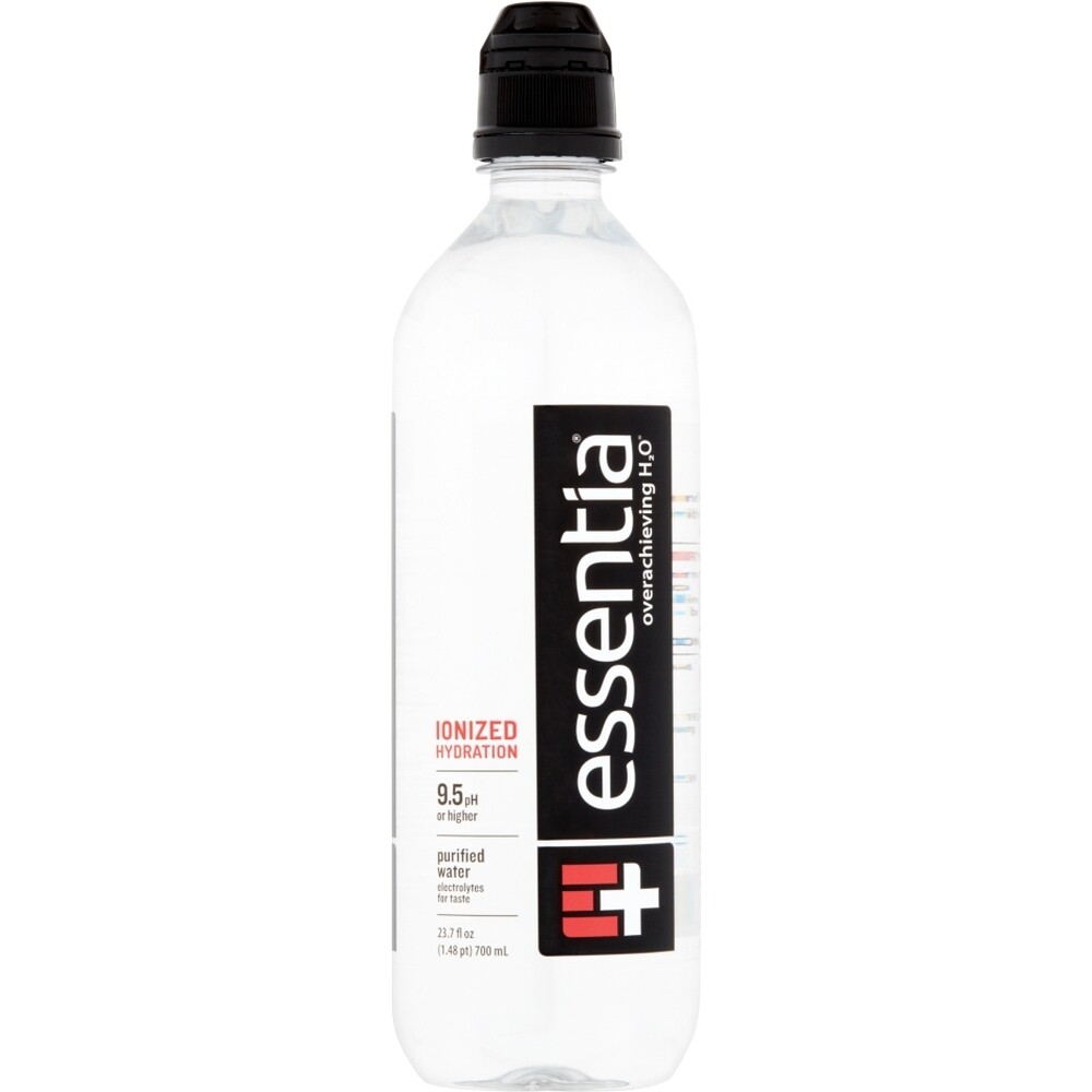 Crystal Geyser Essentia Water Sportscap, 23.7 Oz