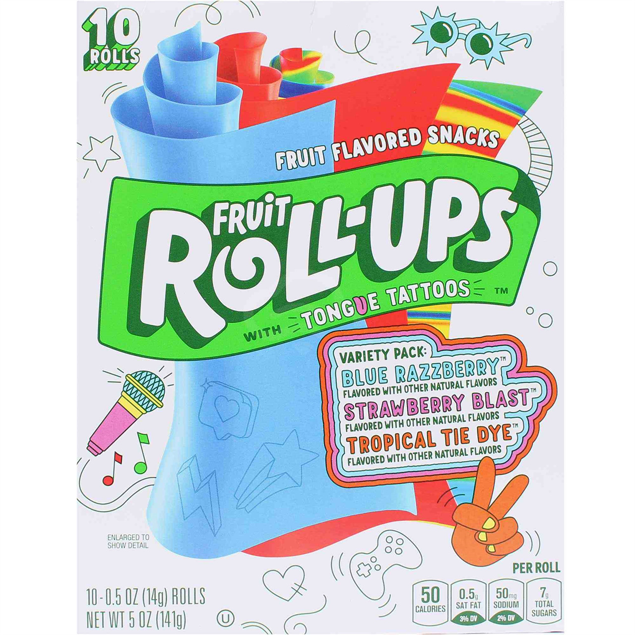 Betty Crocker Fruit Roll Ups Variety Pack, 4.5 Oz