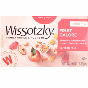 Wissotzky Tea Fruit Galore, 1.37 Oz