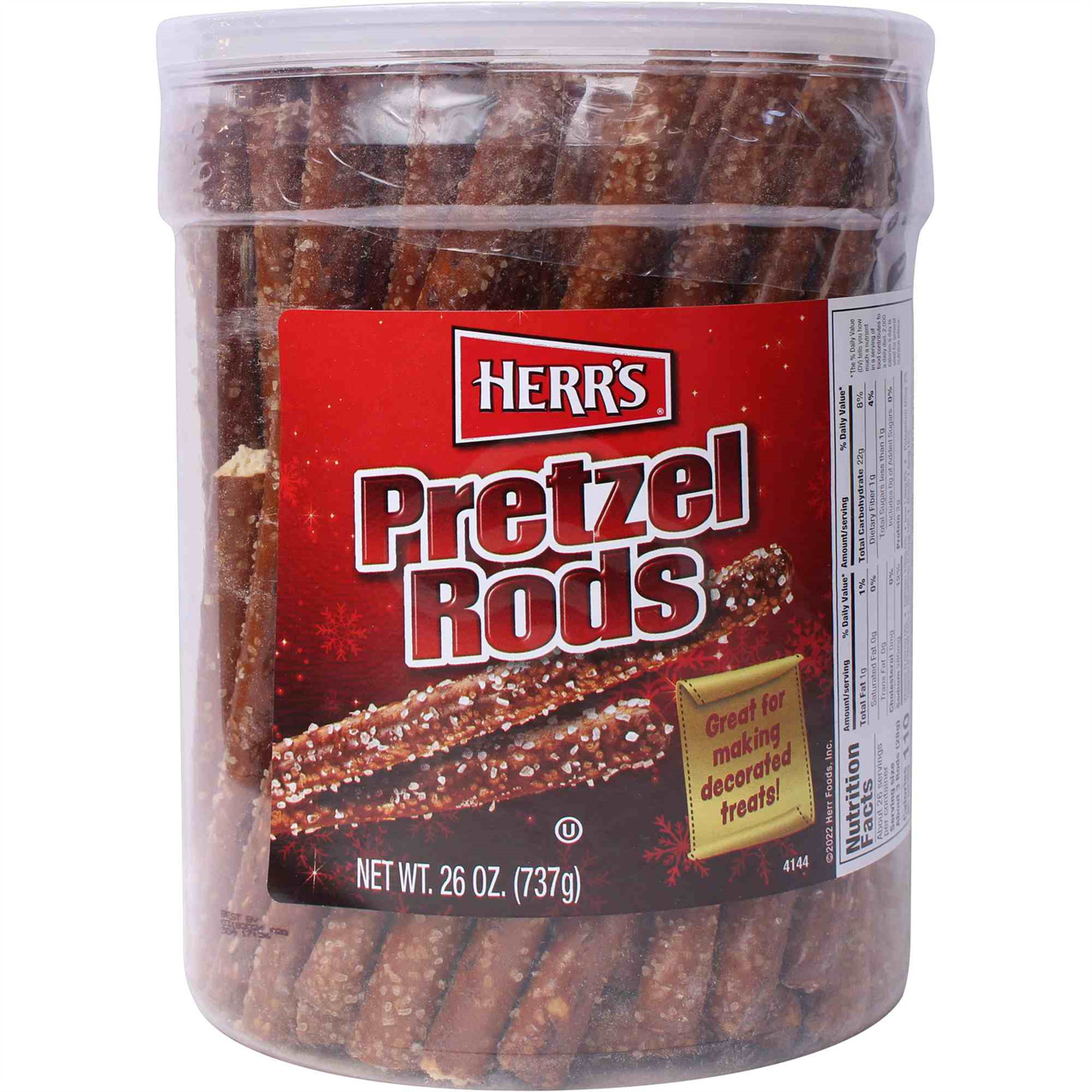 Herr's Pretzel Rods, 27 Oz
