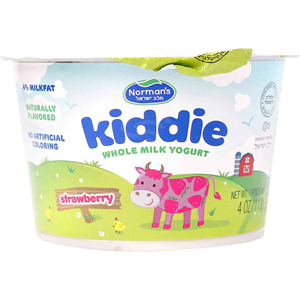 Norman's Kiddie Strawberry Yogurt, 3.5 Oz