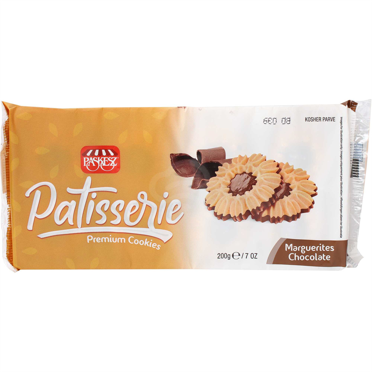 Paskesz Patisserie Marguerites Chocolate Cookies, 7 Oz | Aisle 9