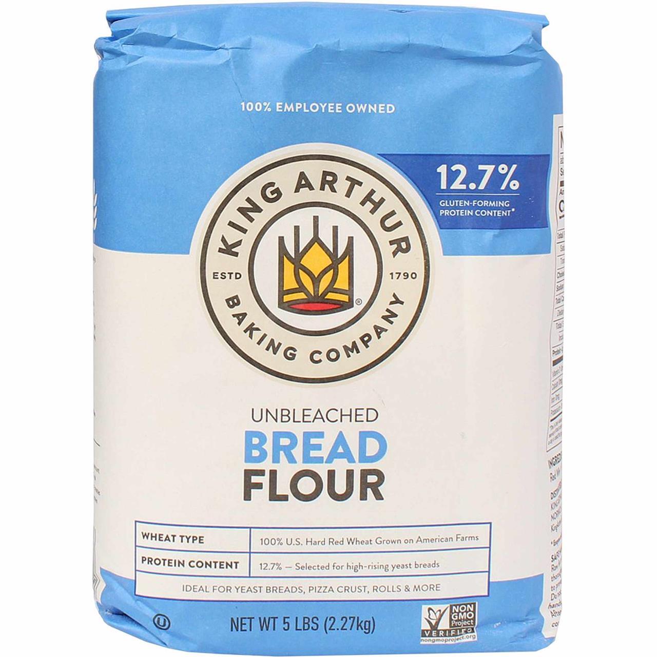 King Arthur Unbleached Bread Flour, 5 Lb