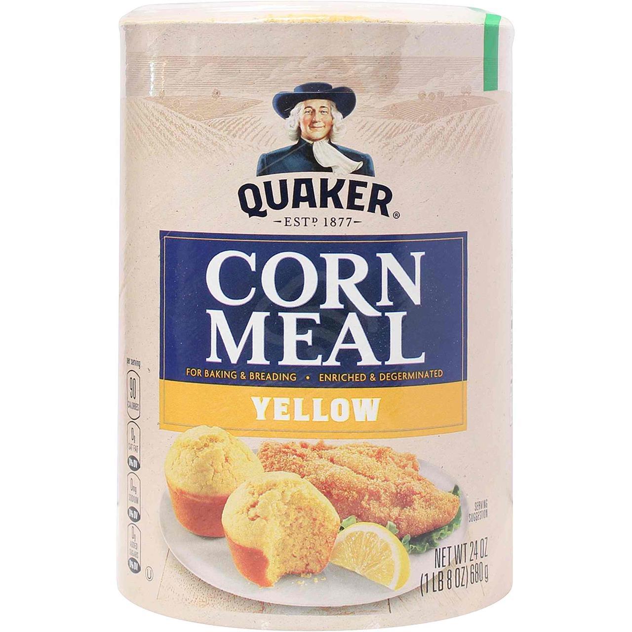 Quaker Corn Meal Yellow, 24 Oz