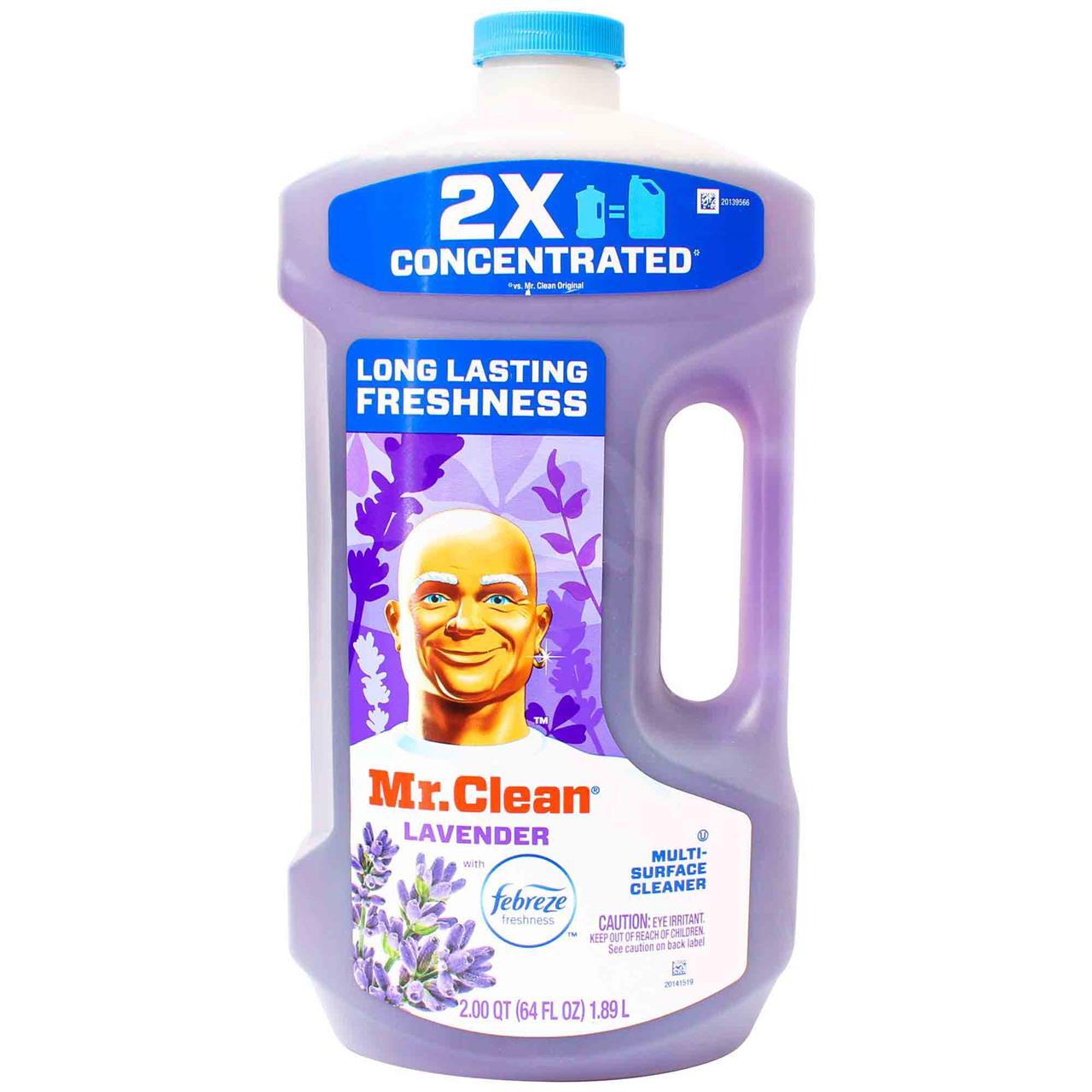 Mr Clean 2X Lavender, 64 Oz