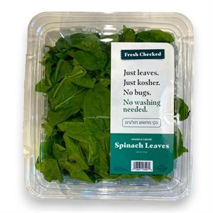 Fresh Checked Baby Spinach, 4 Oz