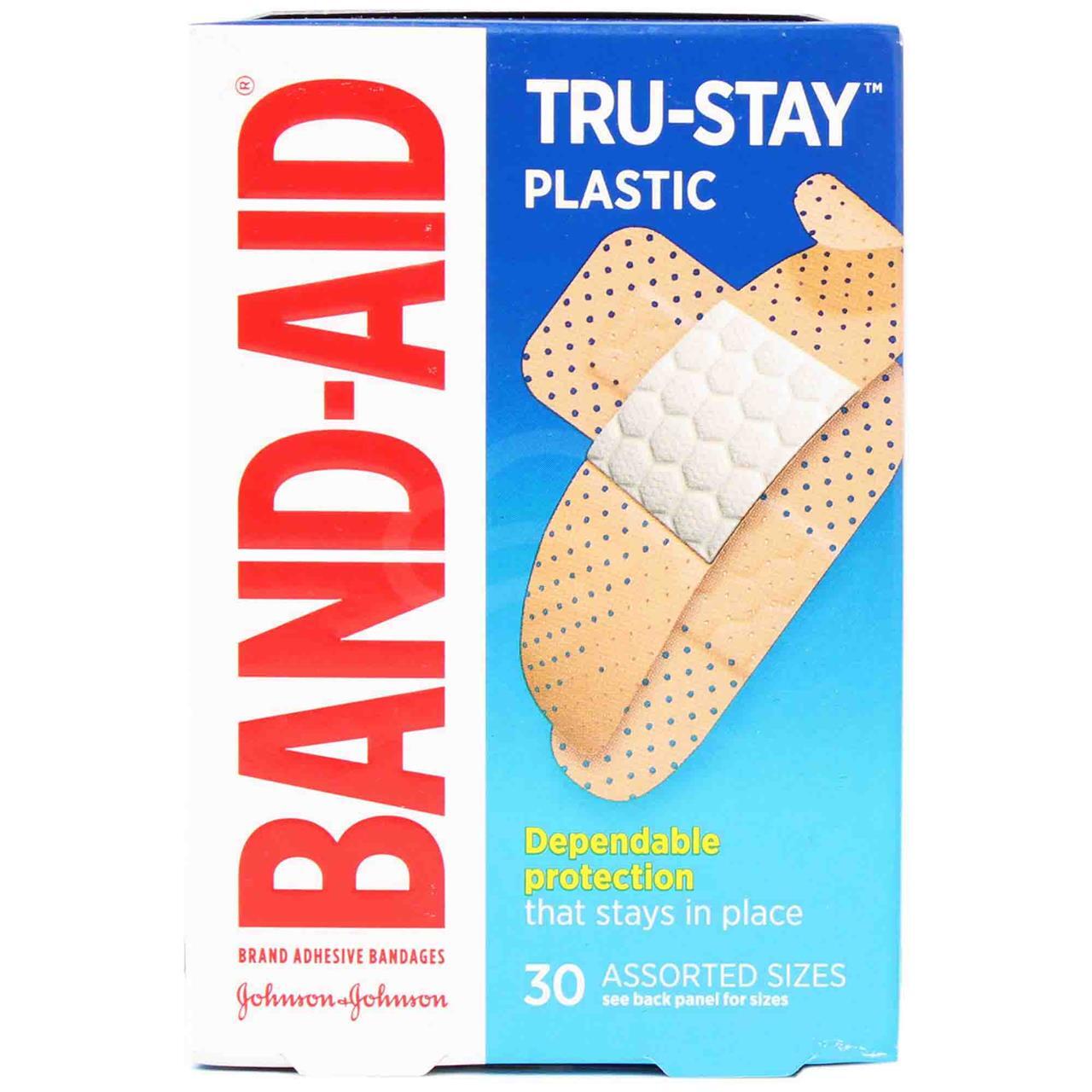 Johnson & Johnson Band Aid Plastic, 30 Ct
