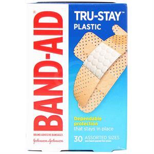 Johnson & Johnson Band Aid Plastic, 30 Ct