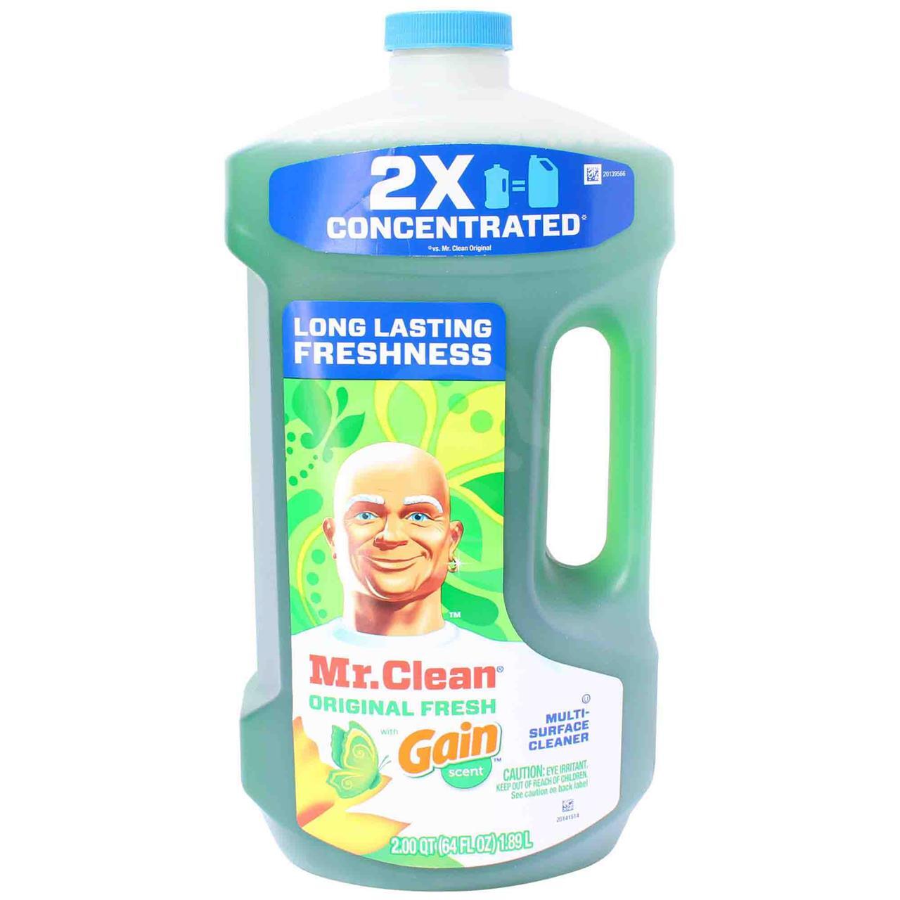 Mr Clean 2X Gain, 64 Oz