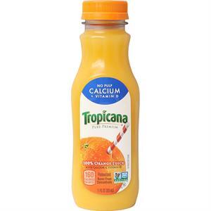 Tropicana Orange Juice With Calcium, 11 Oz