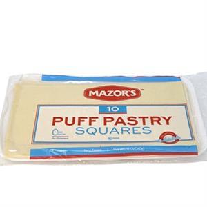 Mazors Puff Pastry Dough Squares, 10 Pk