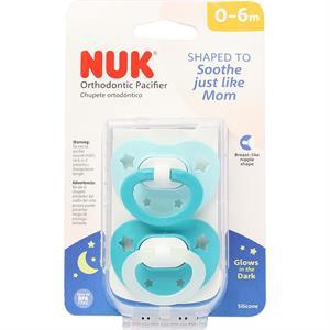 Gerber Nuk Pacifier 0-6Mth Boys, 2 Pk
