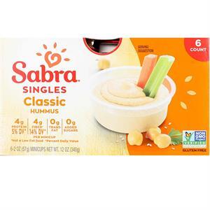 Sabra Hummus Classic Singles 6Pk, 6 Pk