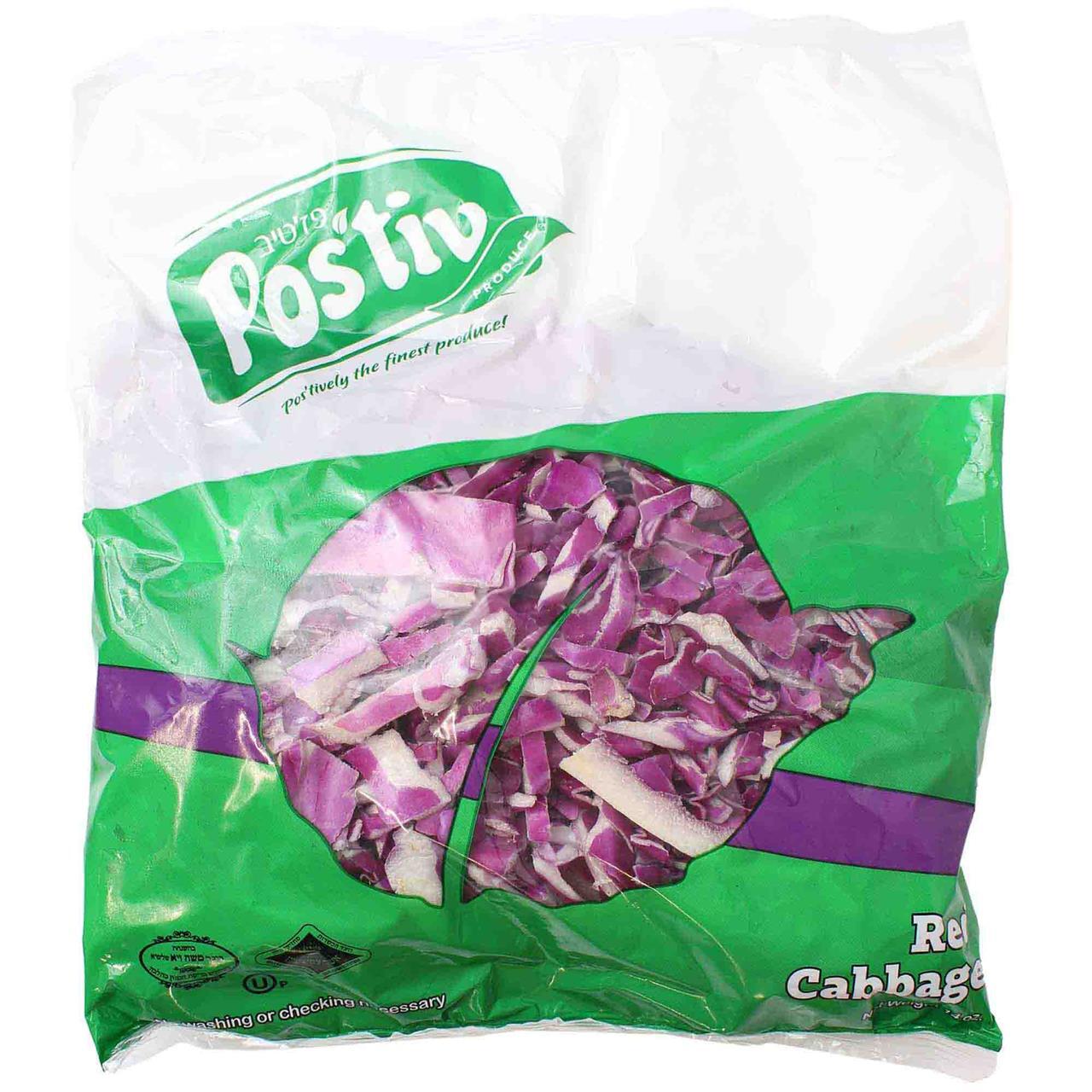 Postiv  Red Cabbage Shredded, 8 Oz