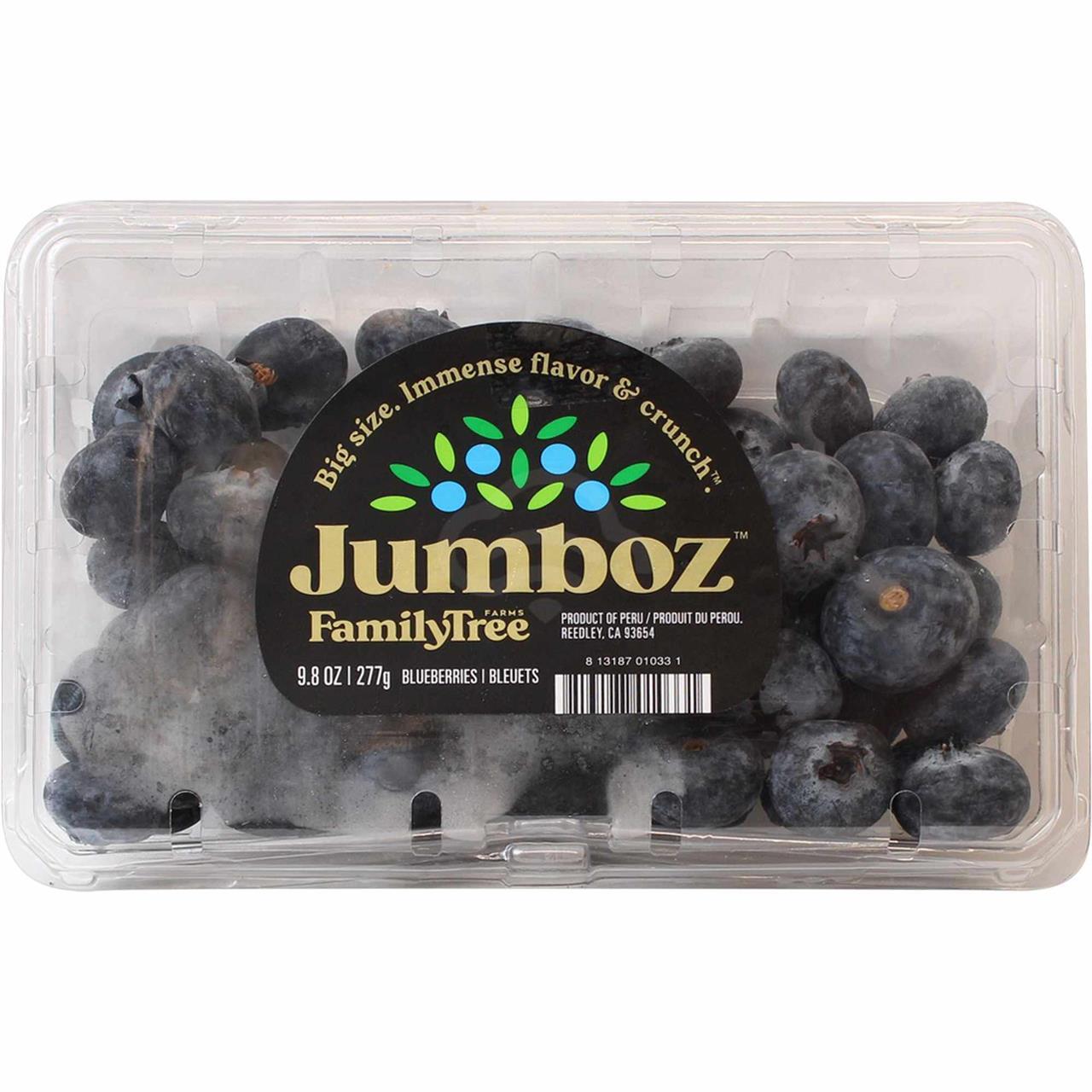 Blueberries Jumbo Container, 9.8 Oz