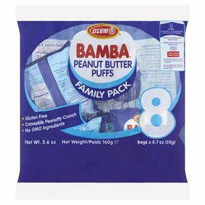 Osem Bamba Snack Fm Pk .7 Oz, 8 Pk