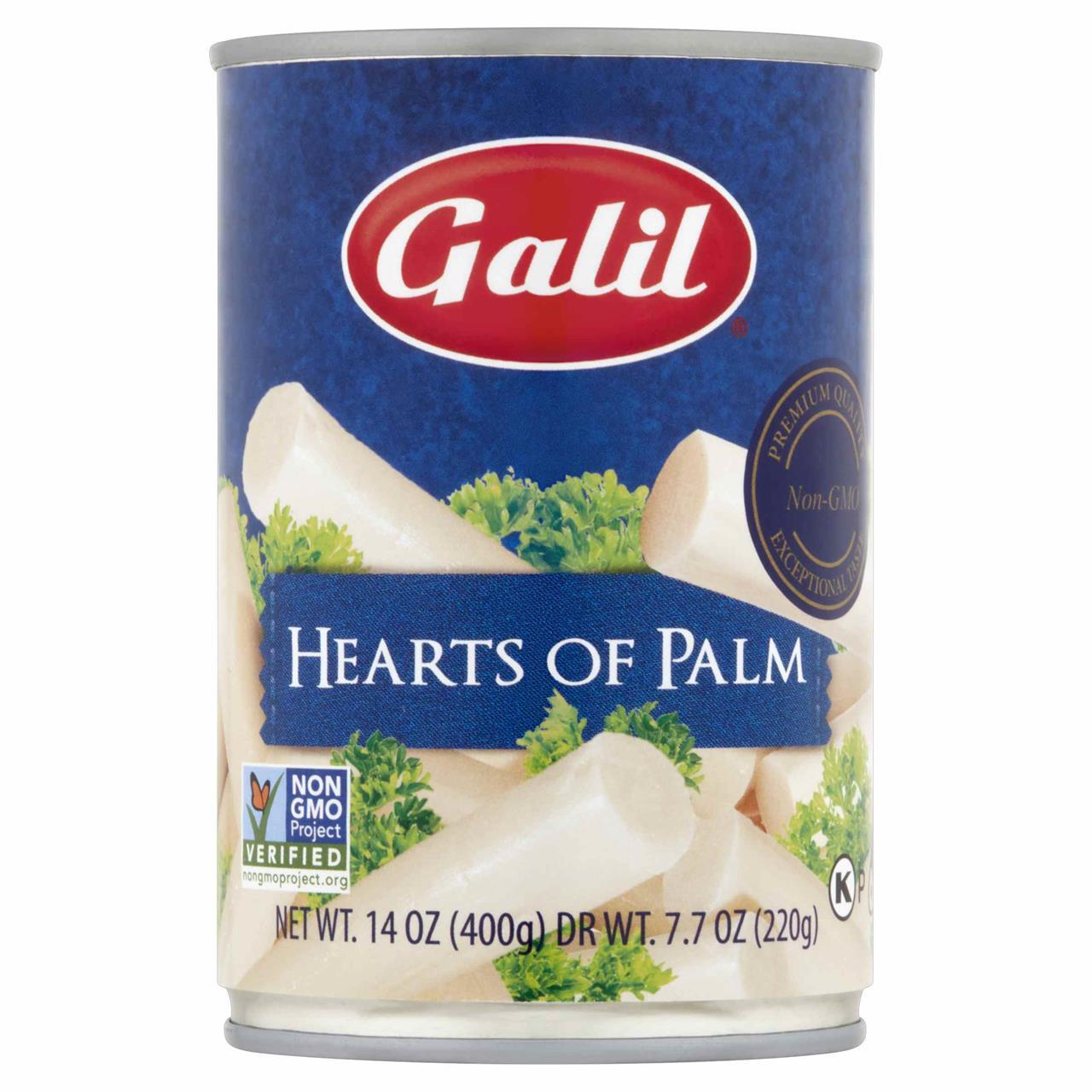 Galil Whole Hearts Of Palm, 14 Oz