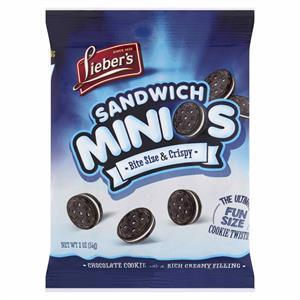 Lieber's Sandwich Minios (Cookies), 2 Oz