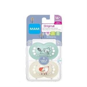 Mam Pacifier 6Mth+ Boys, 2 Pk