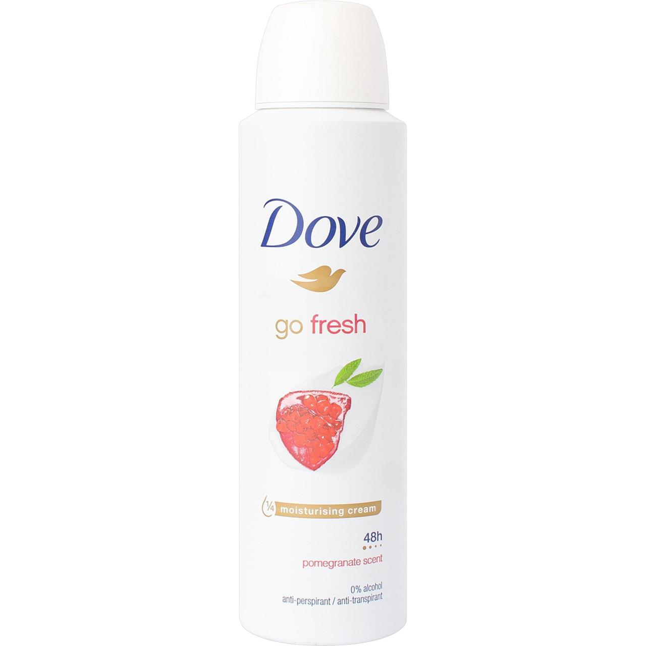 Dove Deodorant Spray Pomegranate Lemon, 5 Oz