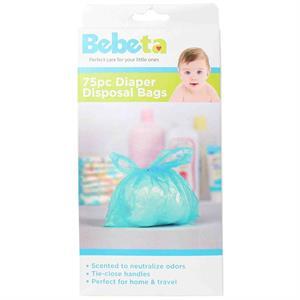 Bebeta Disposal Diaper Bags, 75 Cnt