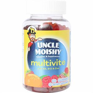 Uncle Moishy Multi Vitamin Gum, 60 Jellies