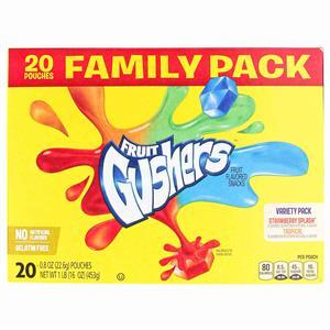 Bc Gushers Variety Club Pk, 20 Ct