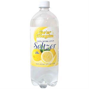 Be'er Mayim Lemon Seltzer, 33.8 Oz