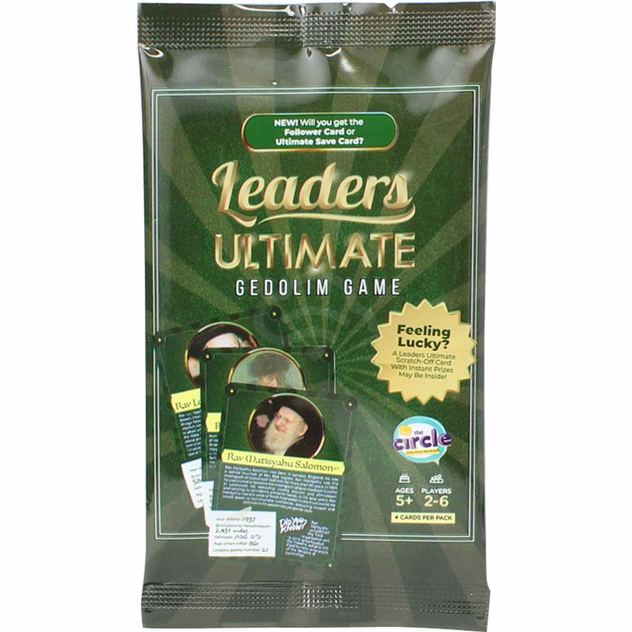 Circle Leaders Gedolim Game Cards, 4 Pk