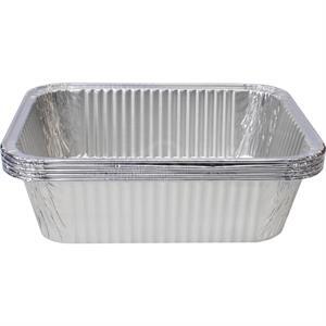 5 Lb Oblong Aluminum Pan, 5 Ct