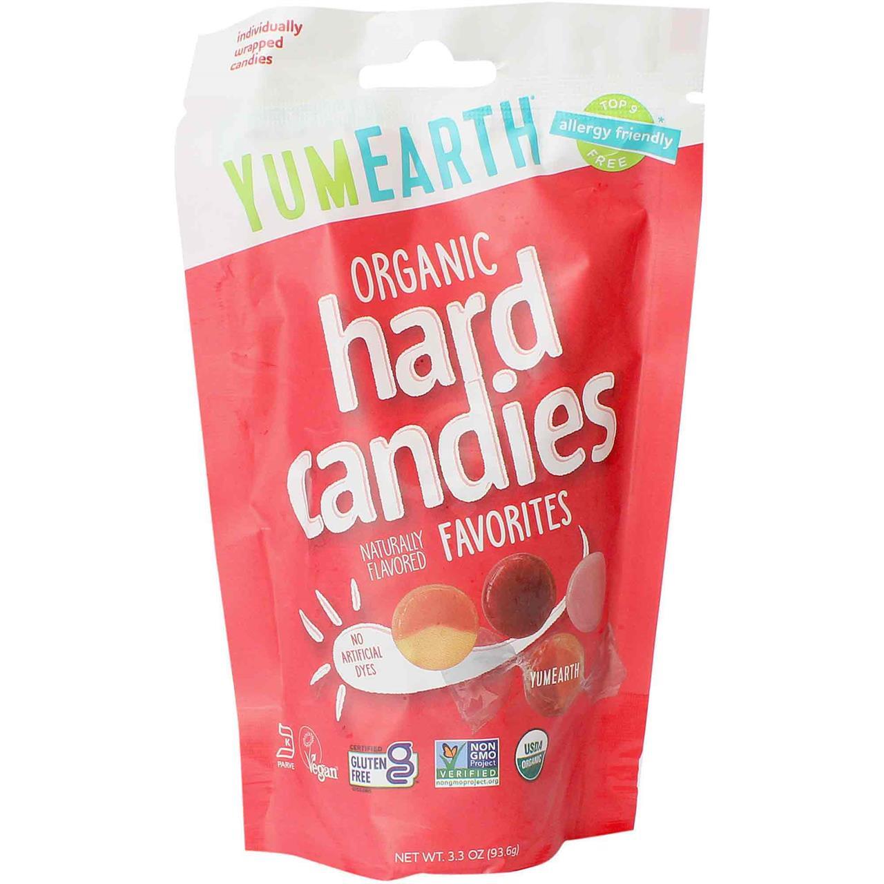 Yum Earth Organic Candy Pomegranate, 3.3 Oz
