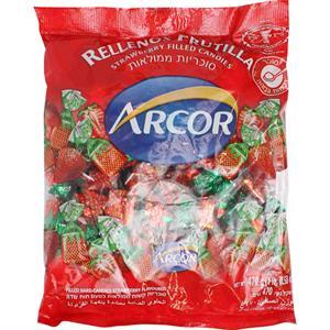 Arcor Strawberry Juice Candy, 470 Gr