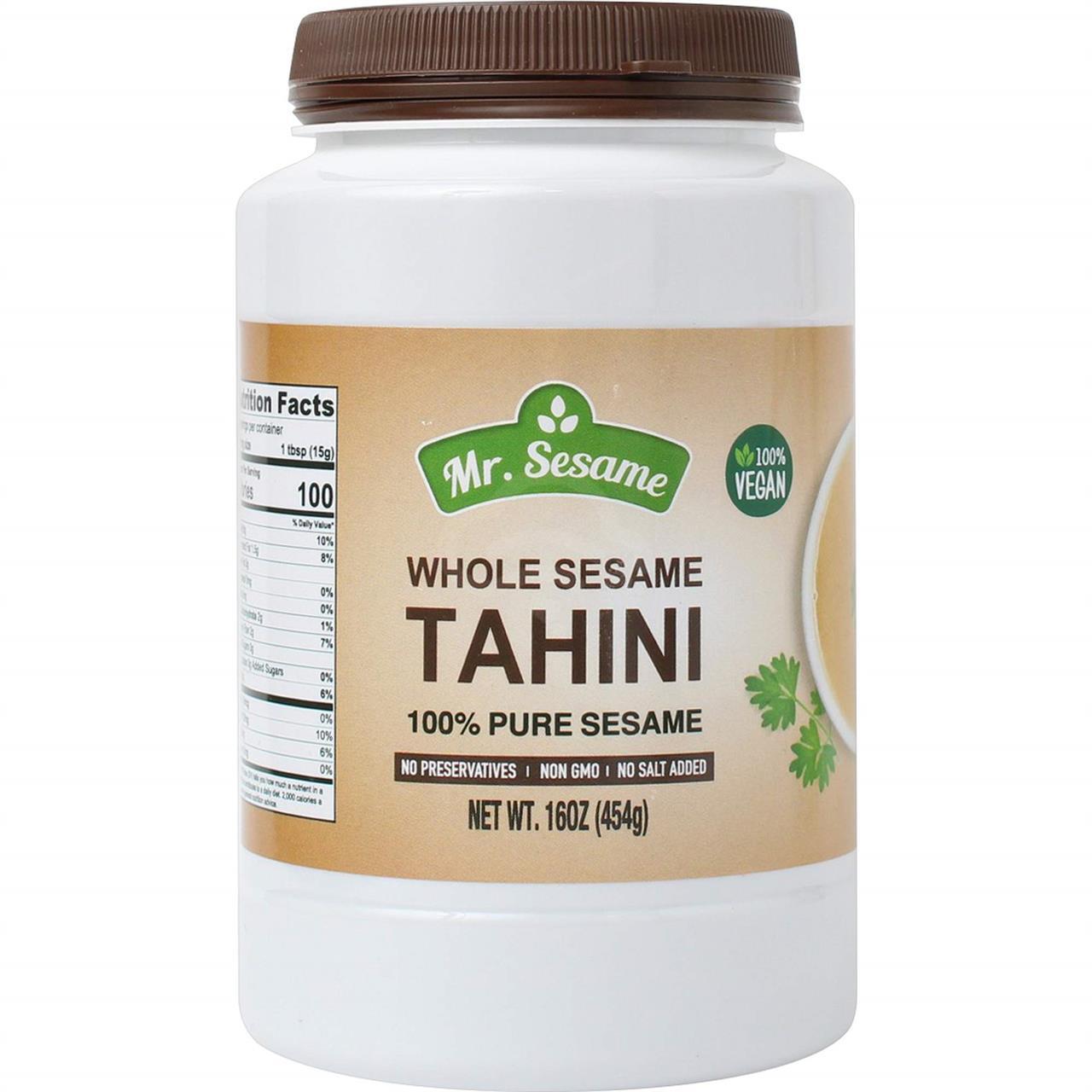 Mr Sesame Whole Sesame Tehina, 454 Gr