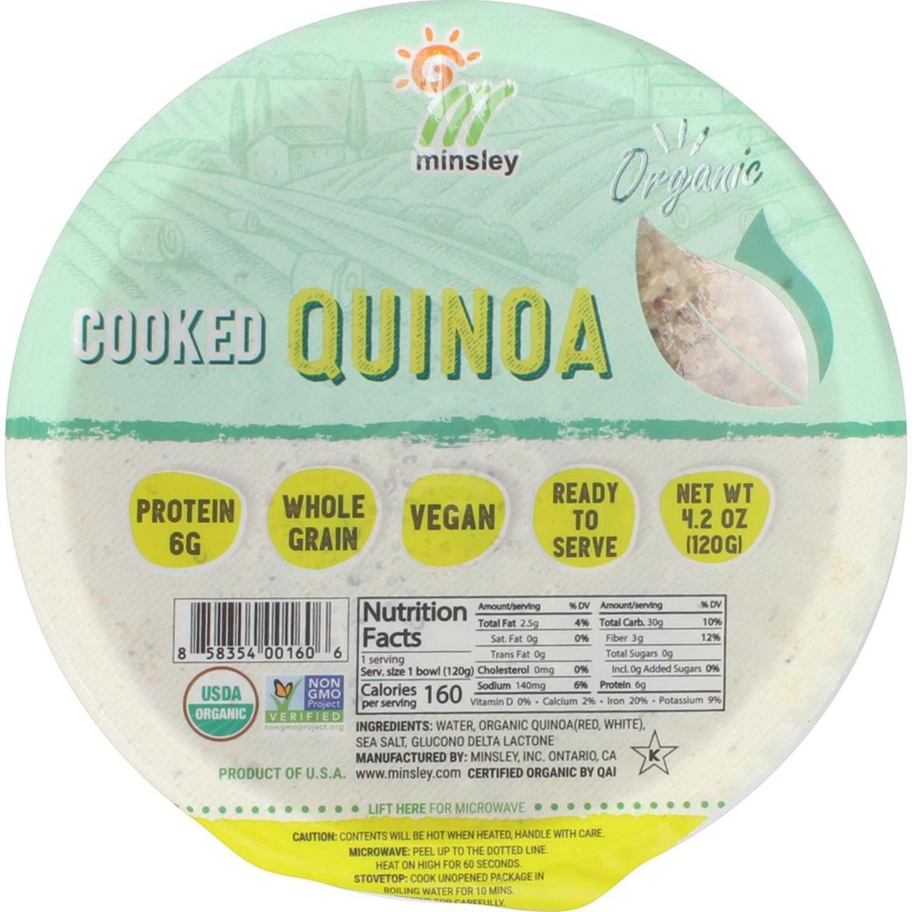 Quinoa Organic In Bowl, 4.2 Oz